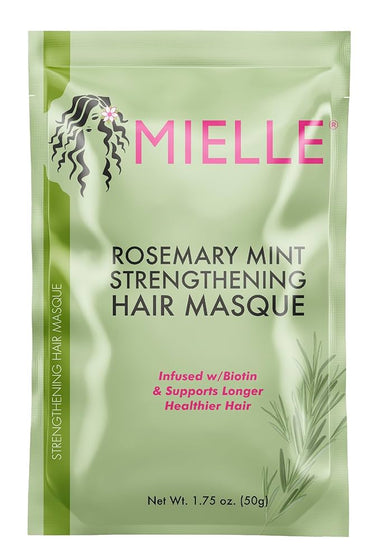 Mielle - Rosemary Mint Strengthening Hair Masque 1.75oz - ANNS BEAUTY SUPPLY